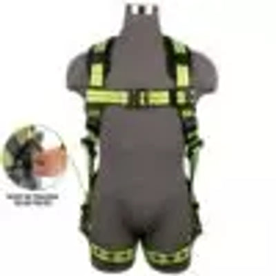 Safewaze PRO+ Harness: 1D, QC Chest, TB Legs, Trauma relief (3X) - 023-1253