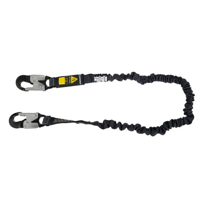 Safewaze Arc Flash 6' Internal Energy Absorbing Lanyard: Aramid, Alu Snap Hook - 023-2109