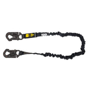 Safewaze Arc Flash 6' Internal Energy Absorbing Lanyard: Aramid, Dielectric Snap Hook - 023-2111