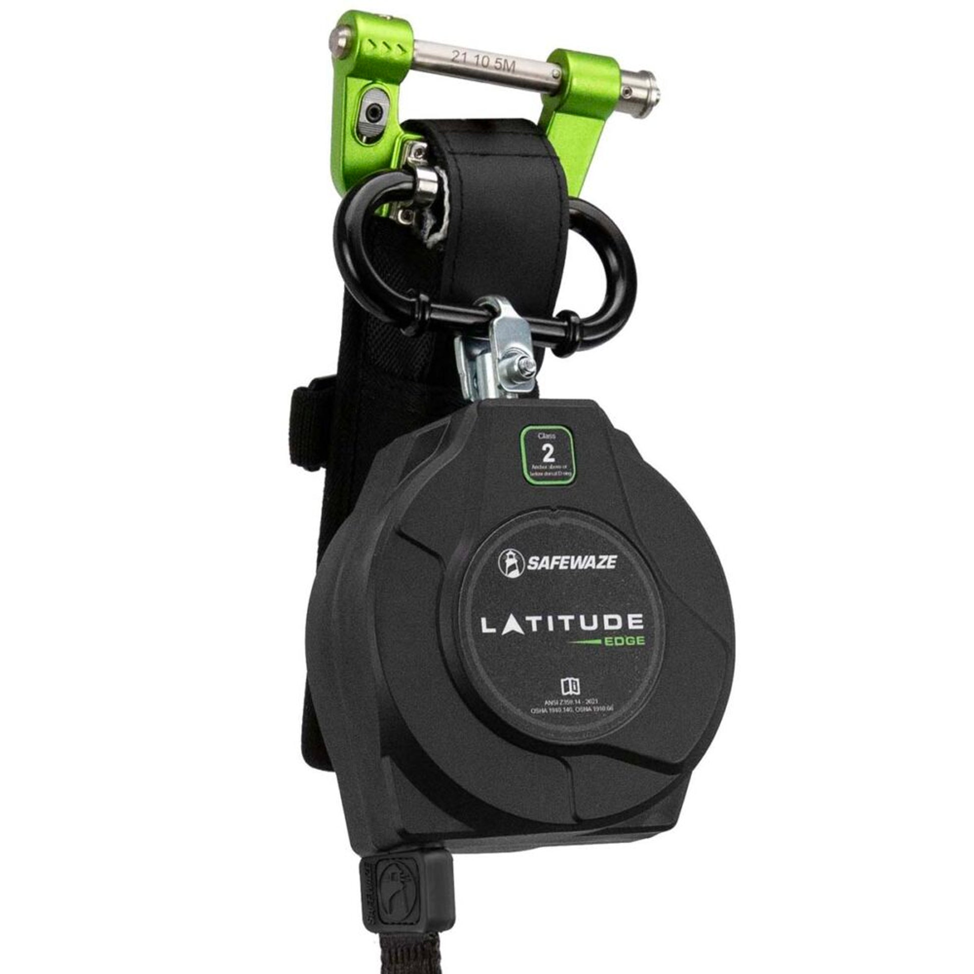 Safewaze Latitude Edge 11' Single Web SRL: Rebar Hook - 024-5387