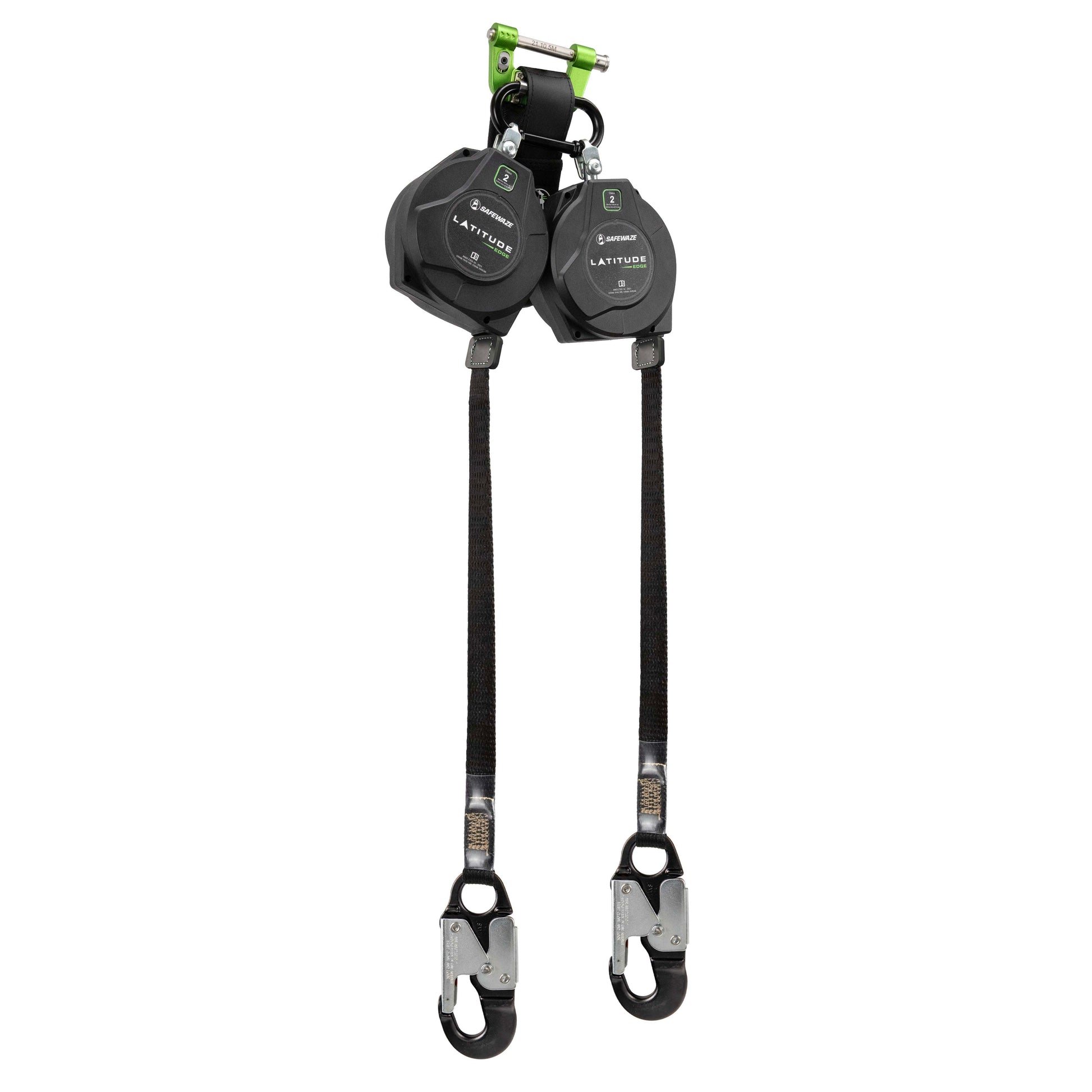 Safewaze Latitude Edge 8' Dual Web SRL: Alu Snap Hooks - 023-5347