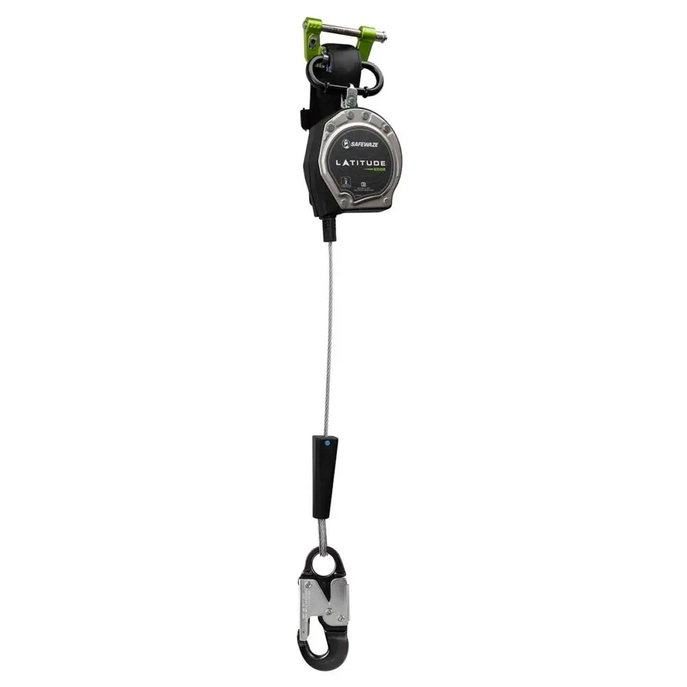 Safewaze Latitude Edge 6' Single Cable SRL: Alu Snap Hook - 025-5611