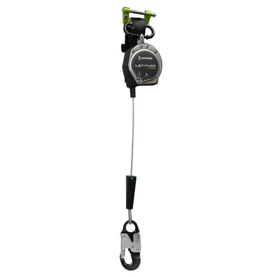 Safewaze Latitude Edge 6' Single Cable SRL: Alu Snap Hook - 025-5611