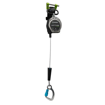 Safewaze Latitude Edge 6' Single Cable SRL: Alu Carabiner - 025-5613