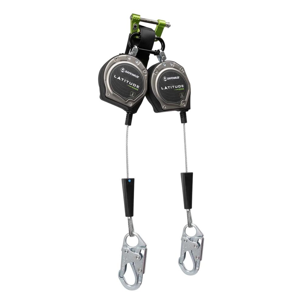 Safewaze Latitude Edge 6' Dual Cable SRL: Snap Hooks - 025-5614
