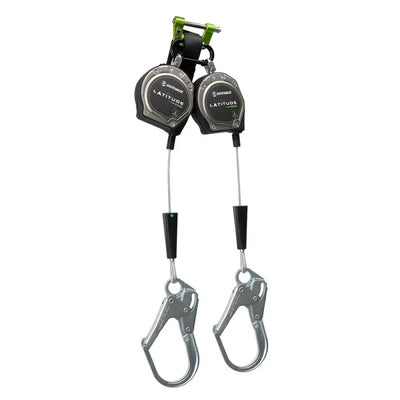 Safewaze Latitude Edge 6' Dual Cable SRL: Rebar Hooks - 025-5615