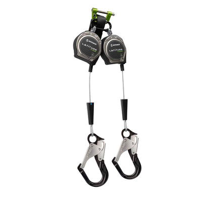 Safewaze Latitude Edge 8' Dual Cable SRL: Alu Rebar Hooks - 023-5358