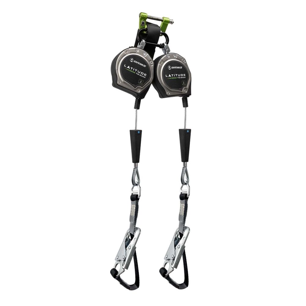Safewaze Latitude Edge Tie-Back 7' Dual Cable SRL: 20" Tie-Back - 023-5361