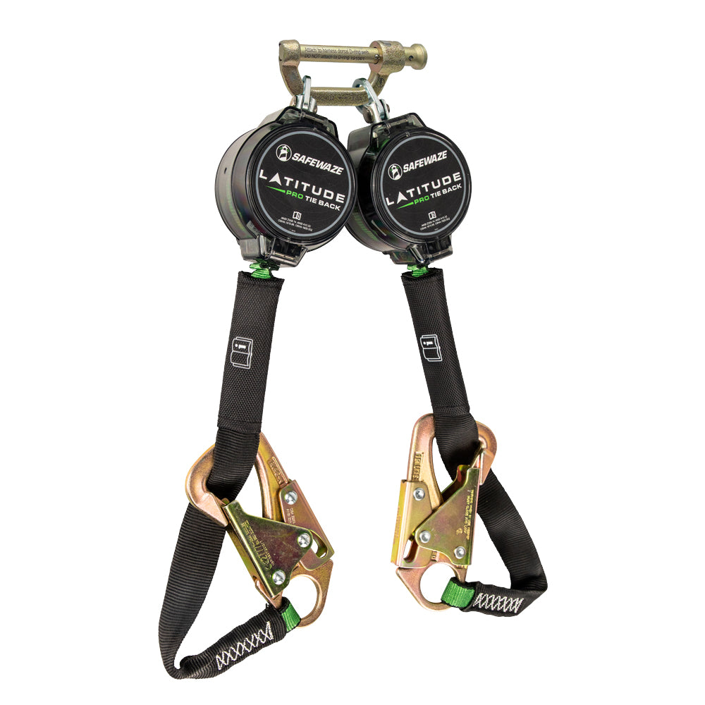 Safewaze Latitude Pro Tie-Back 7' Dual Web SRL: 9012 BWB, 20? Tie-back - 023-5368