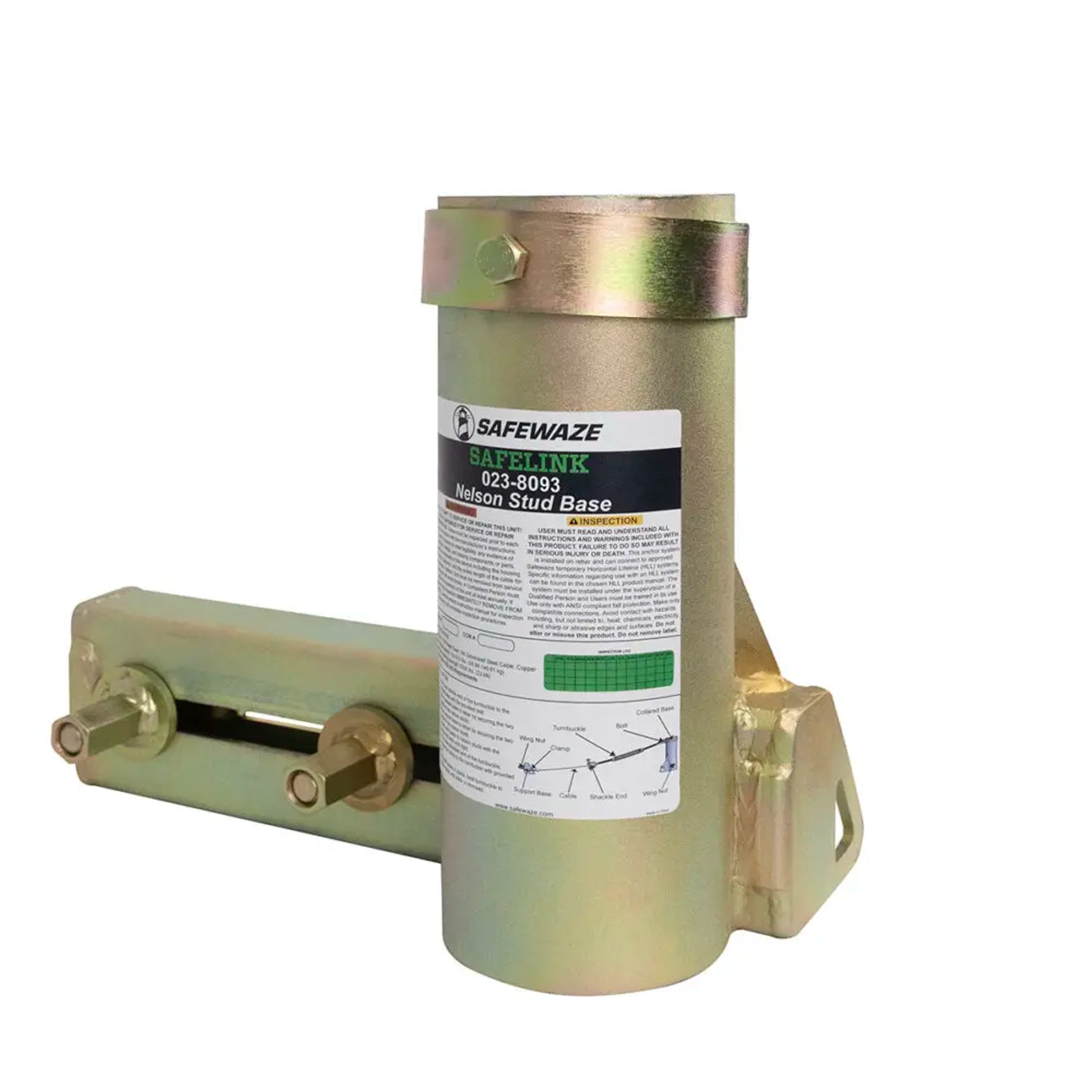 Safewaze SafeLink Nelson/Rebar Collared Base - 023-8093