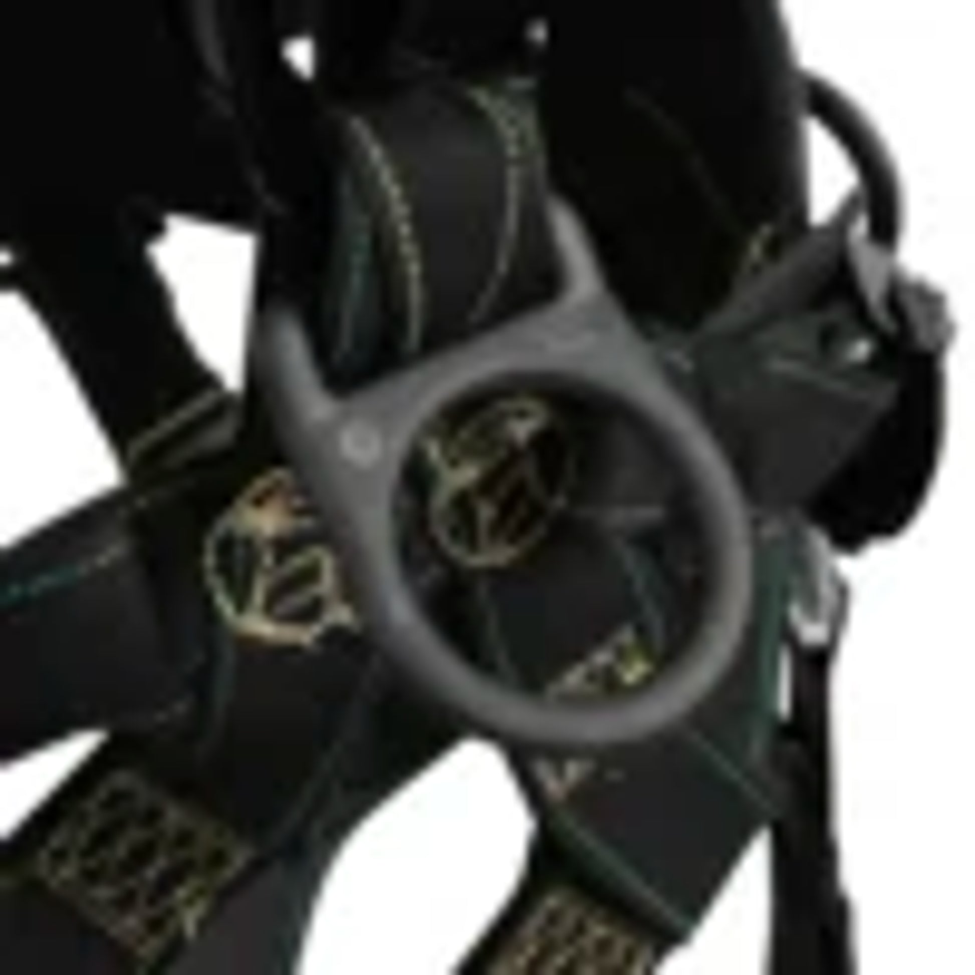Safewaze Arc Flash Wind & Tower Harness: 5D, Removable Seat, QC Legs (L/XL) - 024-1386