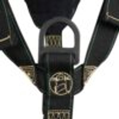 Safewaze Arc Flash Wind & Tower Harness: 5D, Removable Seat, QC Legs (L/XL) - 024-1386