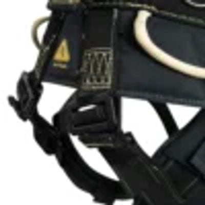 Safewaze Arc Flash Wind & Tower Harness: 5D, Removable Seat, QC Legs (L/XL) - 024-1386