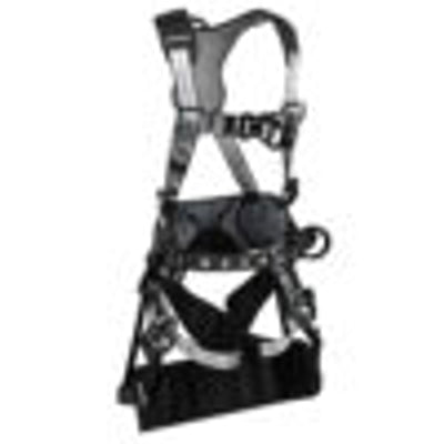 Safewaze PRO+ Slate Tower Construction Harness: Alu 3D, Alu QC Chest, Alu FD, TB Legs, Tower Seat (3X) - 024-1484