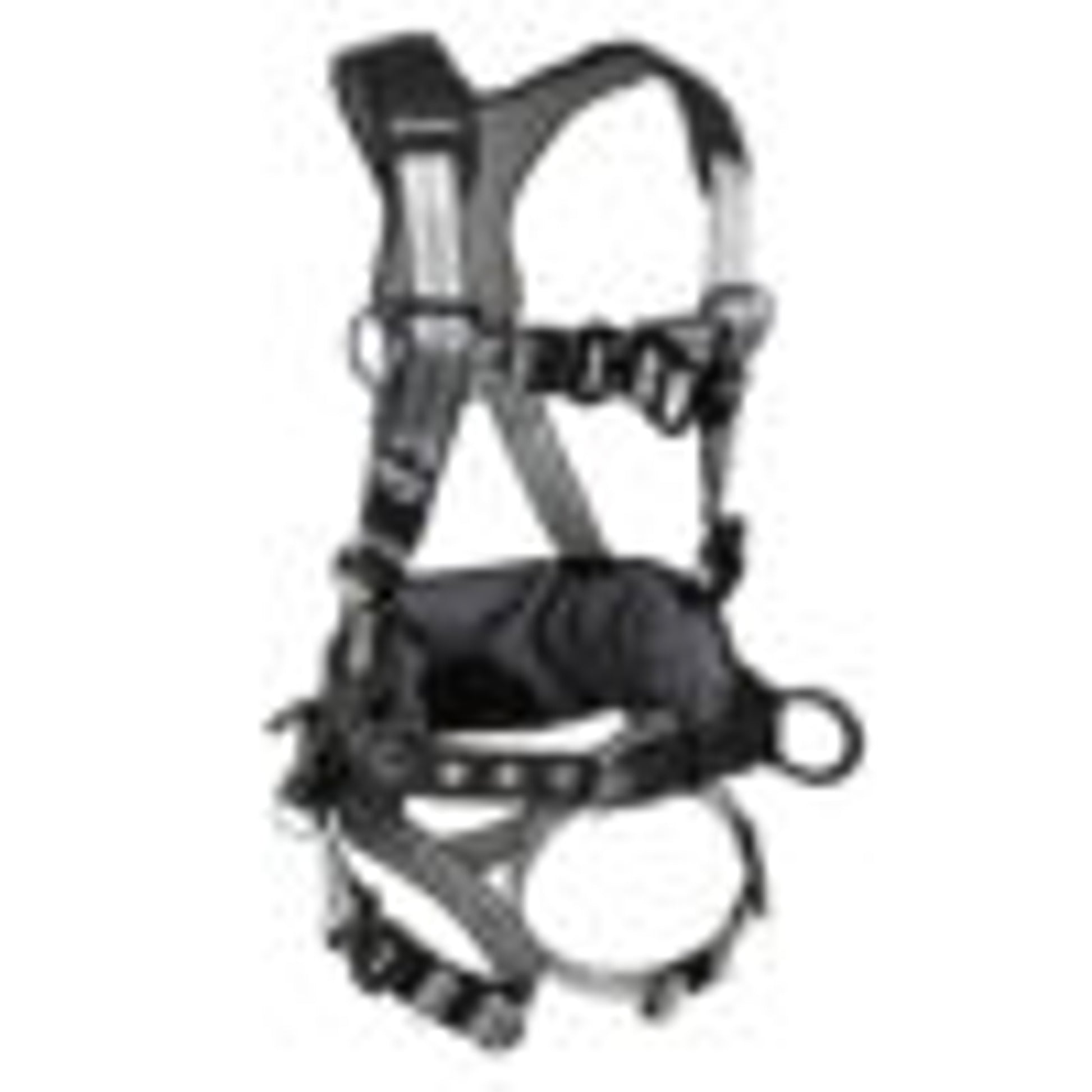 Safewaze PRO+ Slate Tower Construction Harness: Alu 3D, Alu QC Chest, Alu FD, TB Legs, Tower Seat (XS) - 024-1478