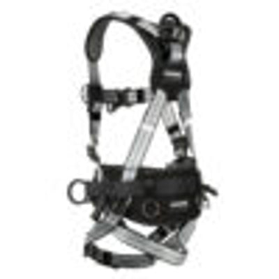 Safewaze PRO+ Slate Tower Construction Harness: Alu 3D, Alu QC Chest, Alu FD, TB Legs, Tower Seat (M) - 024-1480
