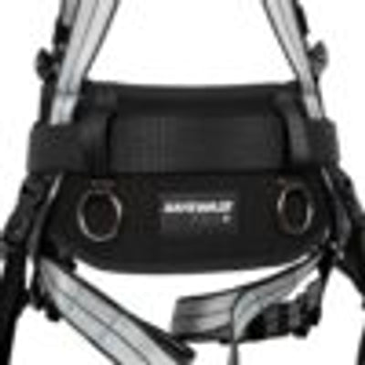 Safewaze PRO+ Slate Tower Construction Harness: Alu 3D, Alu QC Chest, Alu FD, Alu QC Legs, Tower Seat (XS) - 024-1486