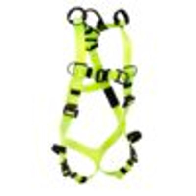 Safewaze Arc Flash Retrieval Harness: SL 3D, SL Shoulder D's, DE QC Chest, DE FD, DE QC Legs (3X) - 024-1541