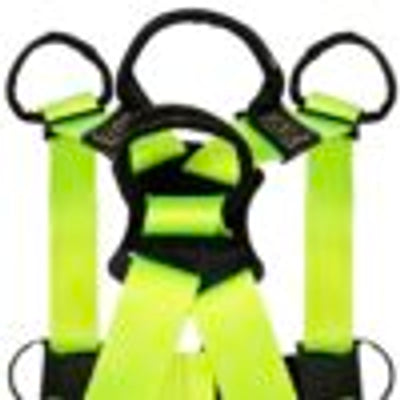 Safewaze Arc Flash Retrieval Harness: SL 3D, SL Shoulder D's, DE QC Chest, DE FD, DE QC Legs (3X) - 024-1541