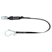 Safewaze PRO-Shield 6' Energy Absorbing Lanyard: Rebar Hook - 024-2138