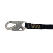 Safewaze Arc Flash 6' Internal Energy Absorbing Lanyard: Aramid, Soft Loop, Snap Hook - 024-2150