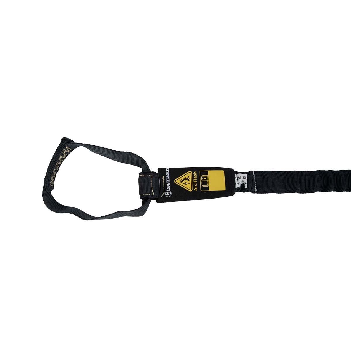 Safewaze Arc Flash 6' Internal Energy Absorbing Lanyard: Aramid, Soft Loop, Dielectric Snap Hook - 024-2158