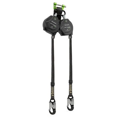 Safewaze Latitude Edge 11' Dual Web SRL: Alu Snap Hooks - 024-5393