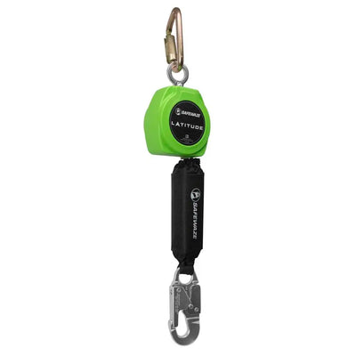 Safewaze Latitude 11' Single Web SRL: Carabiner, Snap Hook - 024-5418