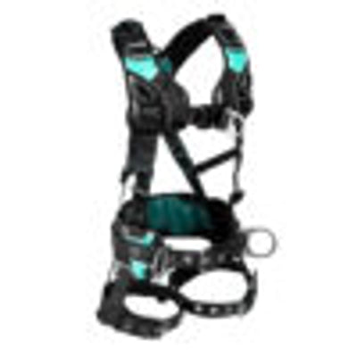 Safewaze Contour Construction Harness: 3D, QC Chest, FD, TB Legs (S) - 025-1633