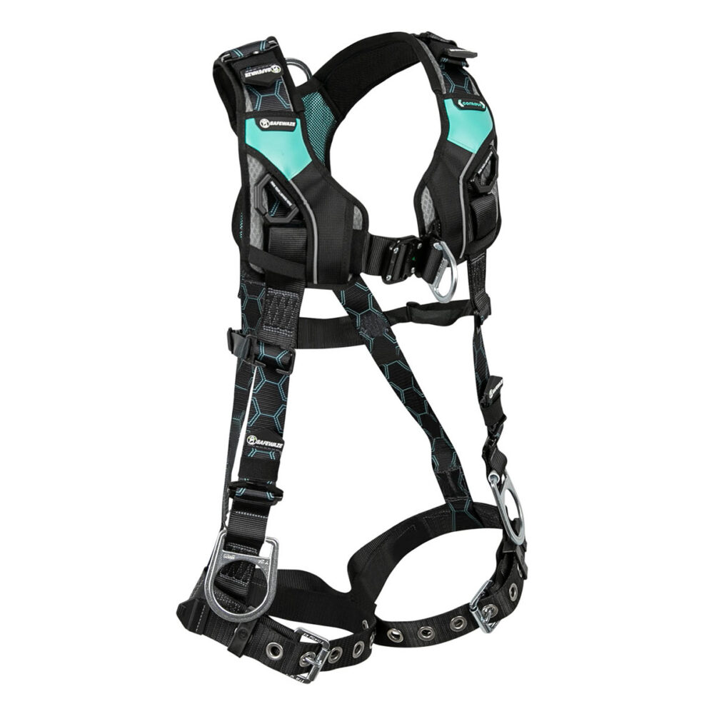Safewaze Contour Harness: 3D, QC Chest, FD, TB Legs (XL) - 025-1660