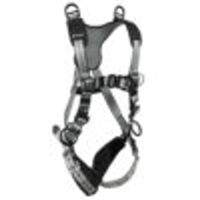 Safewaze PRO+ Slate Retrieval Harness: Alu 3D, Alu Shoulder D's, Alu QC Chest, Alu FD, TB Legs (XL) - 025-1768