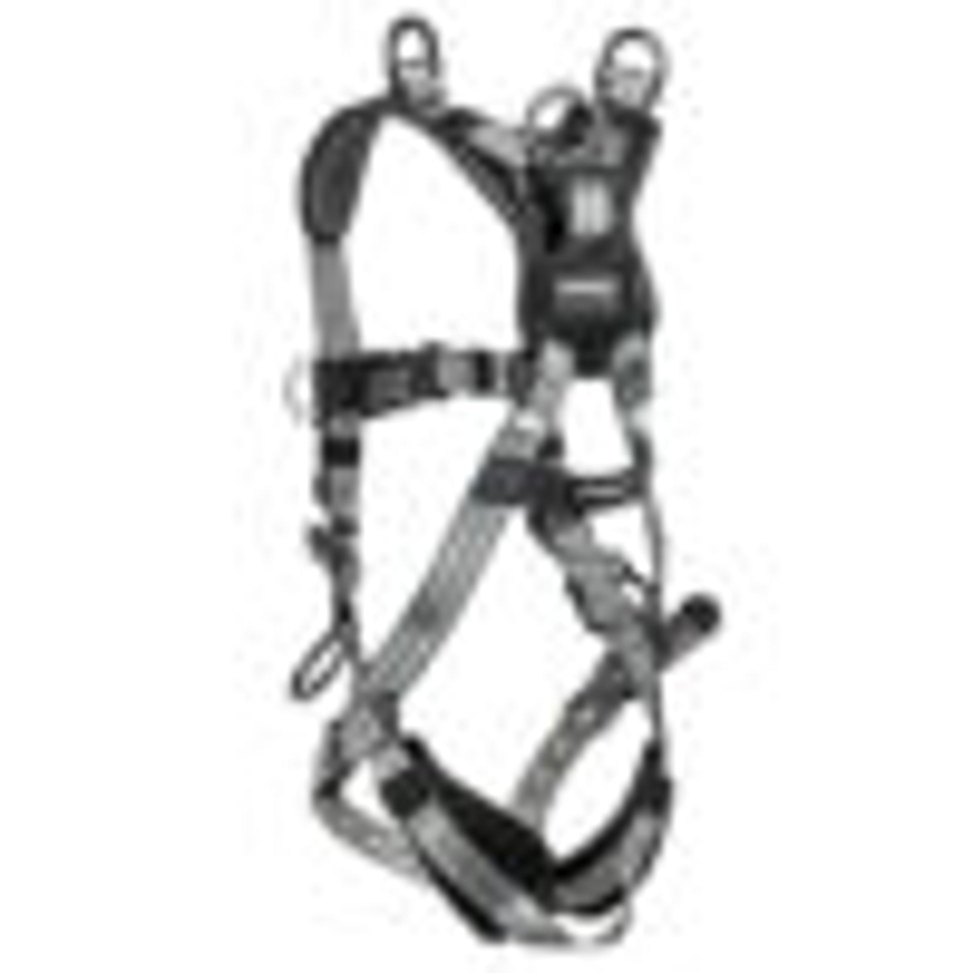 Safewaze PRO+ Slate Retrieval Harness: Alu 3D, Alu Shoulder D's, Alu QC Chest, Alu FD, TB Legs (XL) - 025-1768