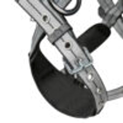 Safewaze PRO+ Slate Retrieval Harness: Alu 3D, Alu Shoulder D's, Alu QC Chest, Alu FD, TB Legs (3X) - 025-1770