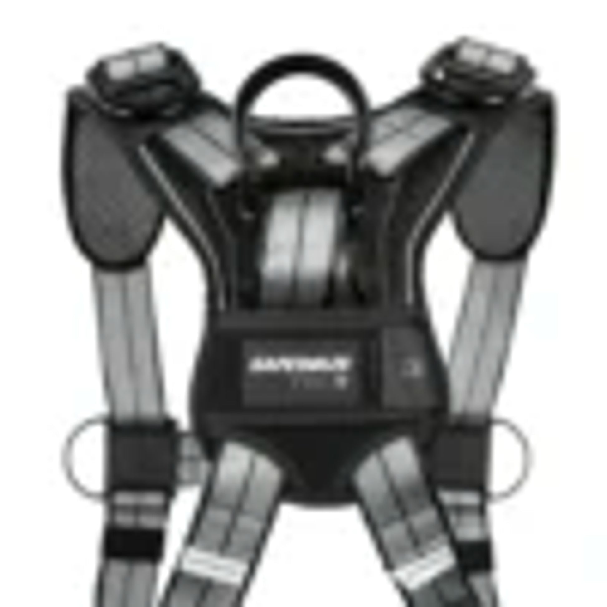 Safewaze PRO+ Slate Retrieval Harness: Alu 3D, Alu Shoulder D's, Alu QC Chest, Alu FD, TB Legs (XS) - 025-1764