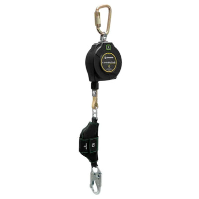 Safewaze Lodestar Lift Arc Flash 10' Single Web SRL: Snap Hook - 025-5535