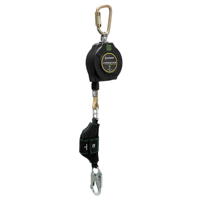Safewaze Lodestar Lift Arc Flash 6' Single Web SRL: Snap Hook - 025-5527