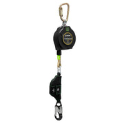 Safewaze Lodestar Lift Arc Flash 8' Single Web SRL: Alu Snap Hook - 025-5532