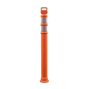 Cortina 45" Orange Post – (2) 3" Hi-Intensity Prismatic Collars - 03-734