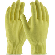 Kut Gard Cut Resistant Gloves Seamless Knit DuPont Kevlar Glove - Light Weight - Yellow - 1/DZ - 07-K200