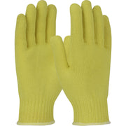Kut Gard Cut Resistant Gloves Seamless Knit DuPont Kevlar Glove - Heavy Weight - Yellow - 1/DZ - 07-K350