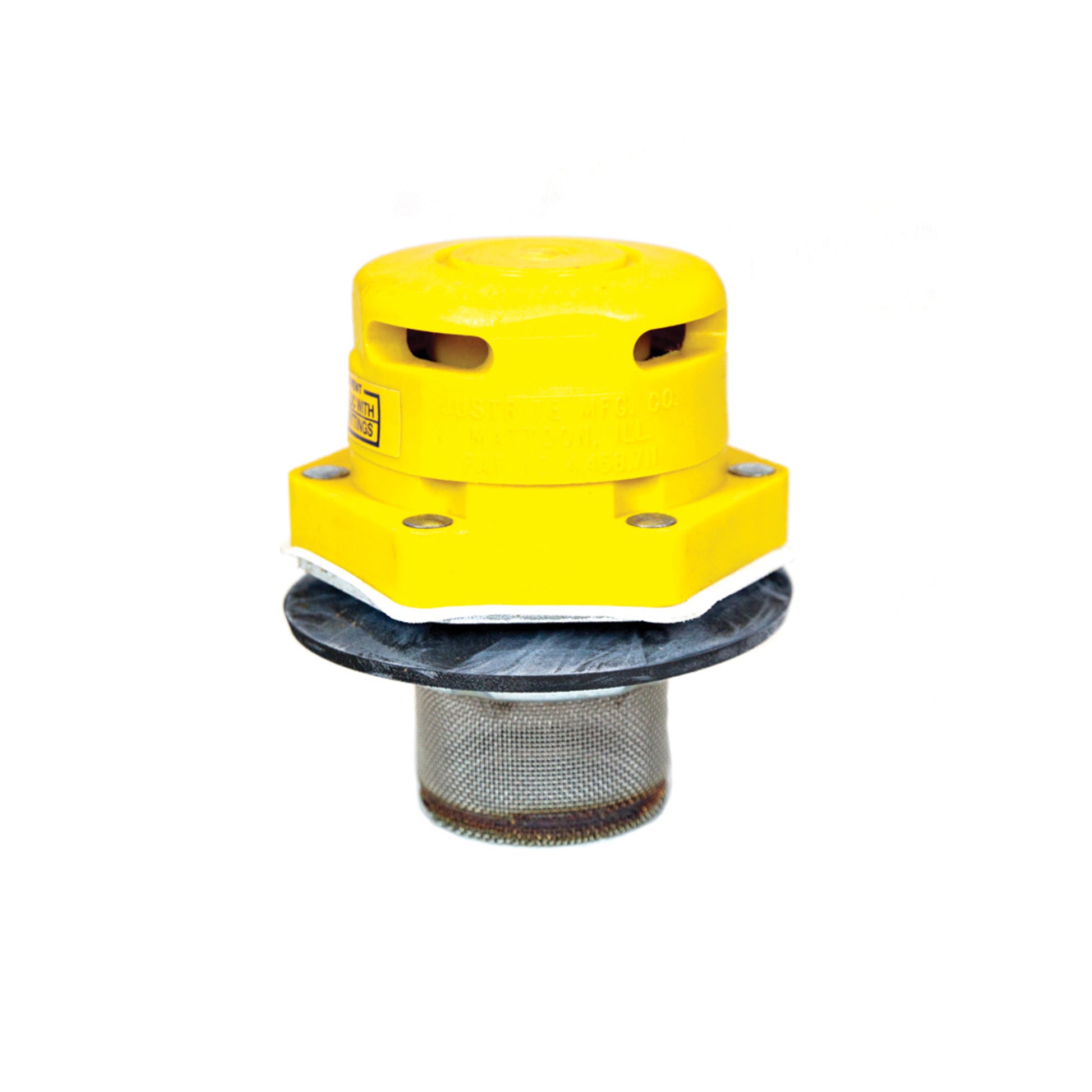 Justrite Polyethylene Vertical Drum Vent For Petroleum Based Applications - Flame Arrester - 2" Bung Opening - 08005