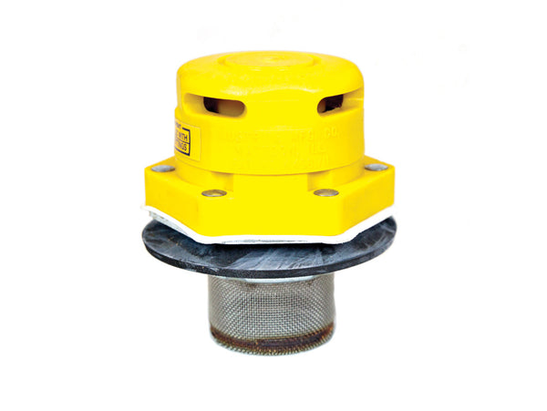 Justrite Polyethylene Vertical Drum Vent For Petroleum Based Applications - Flame Arrester - 2" Bung Opening - 08005