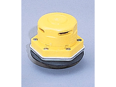 Justrite Polyethylene Vertical Drum Vent For Chlorinated Solvents - S/S Flame Arrester - 2" Bung Opening - 08006
