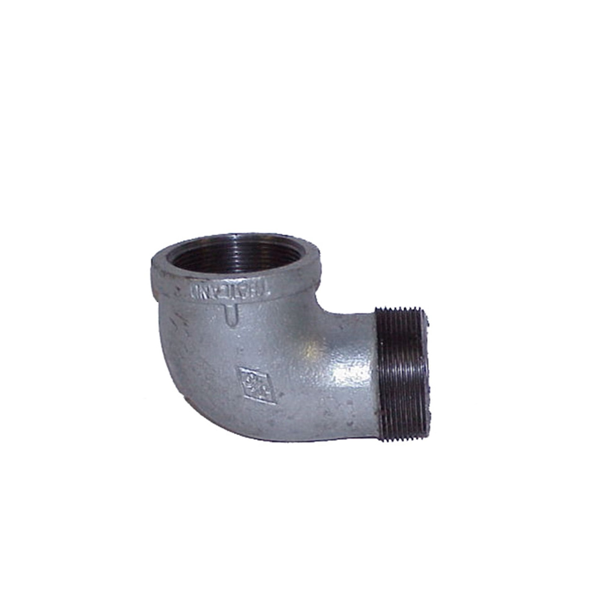 Justrite Cast-Iron El Fitting For Mounting Drum Vent No. 08101 Or 08005 In 2" End Drum Opening - 08011