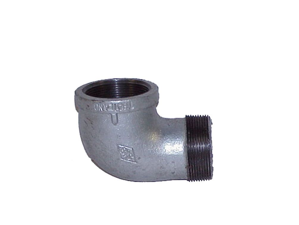 Justrite Cast-Iron El Fitting For Mounting Drum Vent No. 08101 Or 08005 In 2" End Drum Opening - 08011