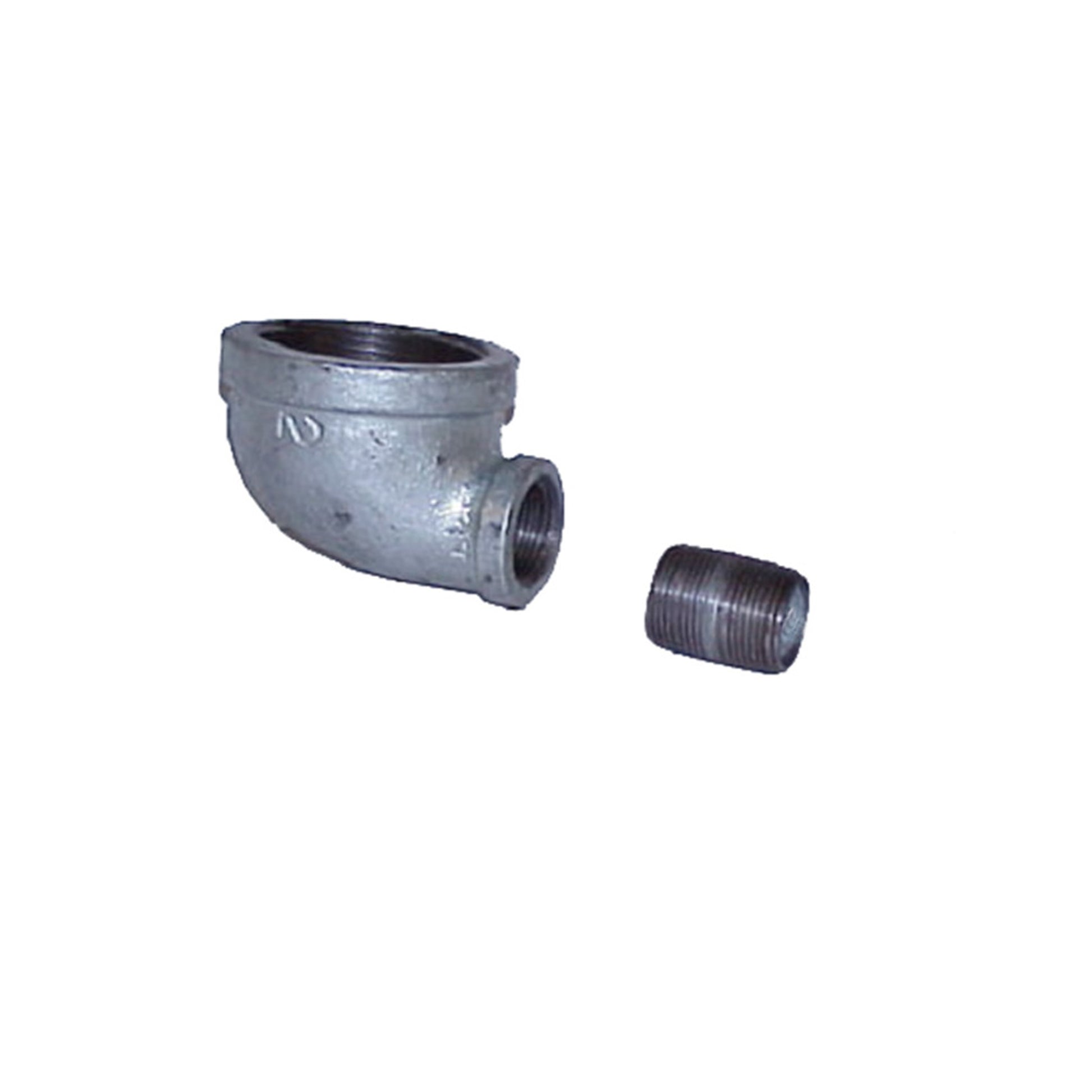 Justrite Cast-Iron El Fitting For Mounting Drum Vent No. 08101 Or 08005 In 3/4" End Drum Opening - 08015