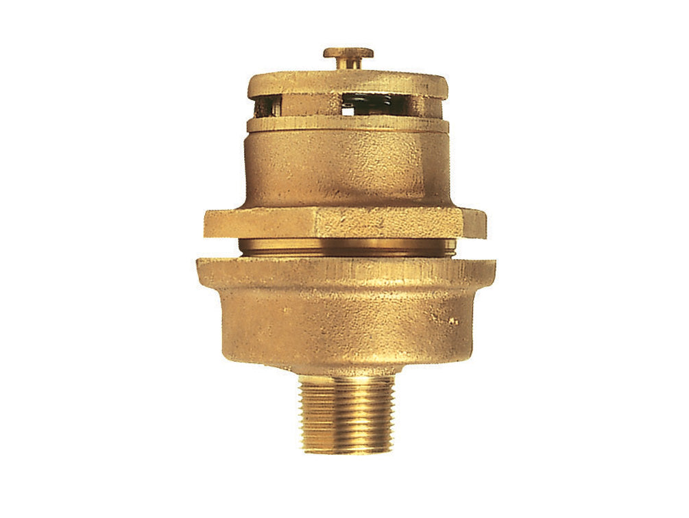 Justrite Brass Vertical Vent Assembly For 3/4" Bung Opening - 08102