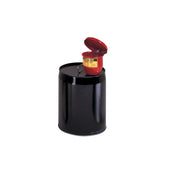 Justrite Small Steel Drum Funnel Use With 5-Gal. Steel Pail With 2" Npt Bung - 1" Flame Arrester - M/C Cover - 08202