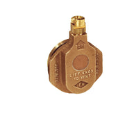 Justrite Brass Horizontal Drum Vent For Petroleum Based Applications - 2" Bung Opening - 08300