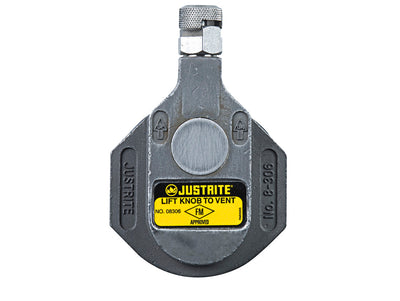 Justrite Stainless Steel Horizontal Drum Vent For Corrosives And General Solvents - 2" Bung Opening - 08306